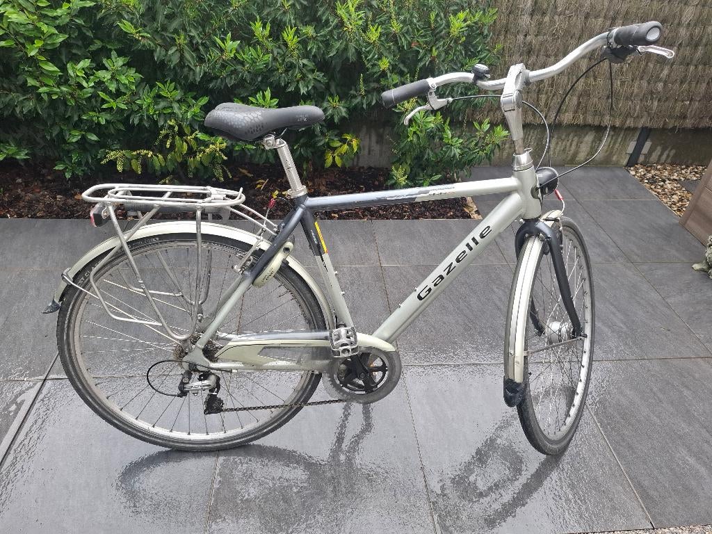 Fiets Gazelle, Vitesses, Frein sur jante, 53 à 56 cm, Enlèvement