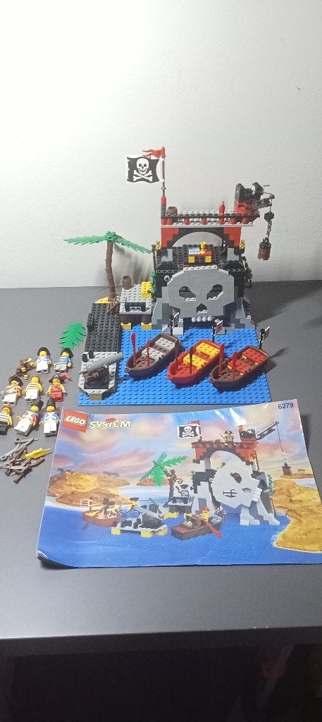 ile pirate Lego, Enlèvement ou Envoi, Lego, Ensemble complet, Instructions incluses