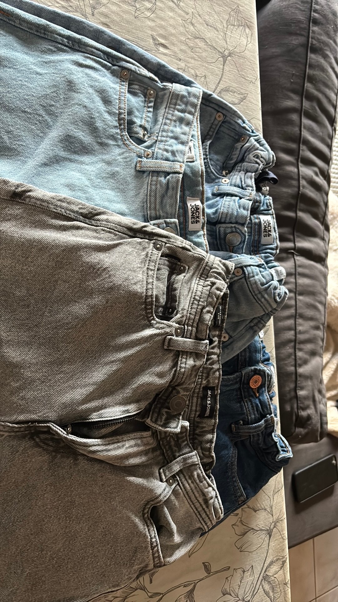 Pakket jeansbroeken, Ophalen, Gebruikt, Maat 140