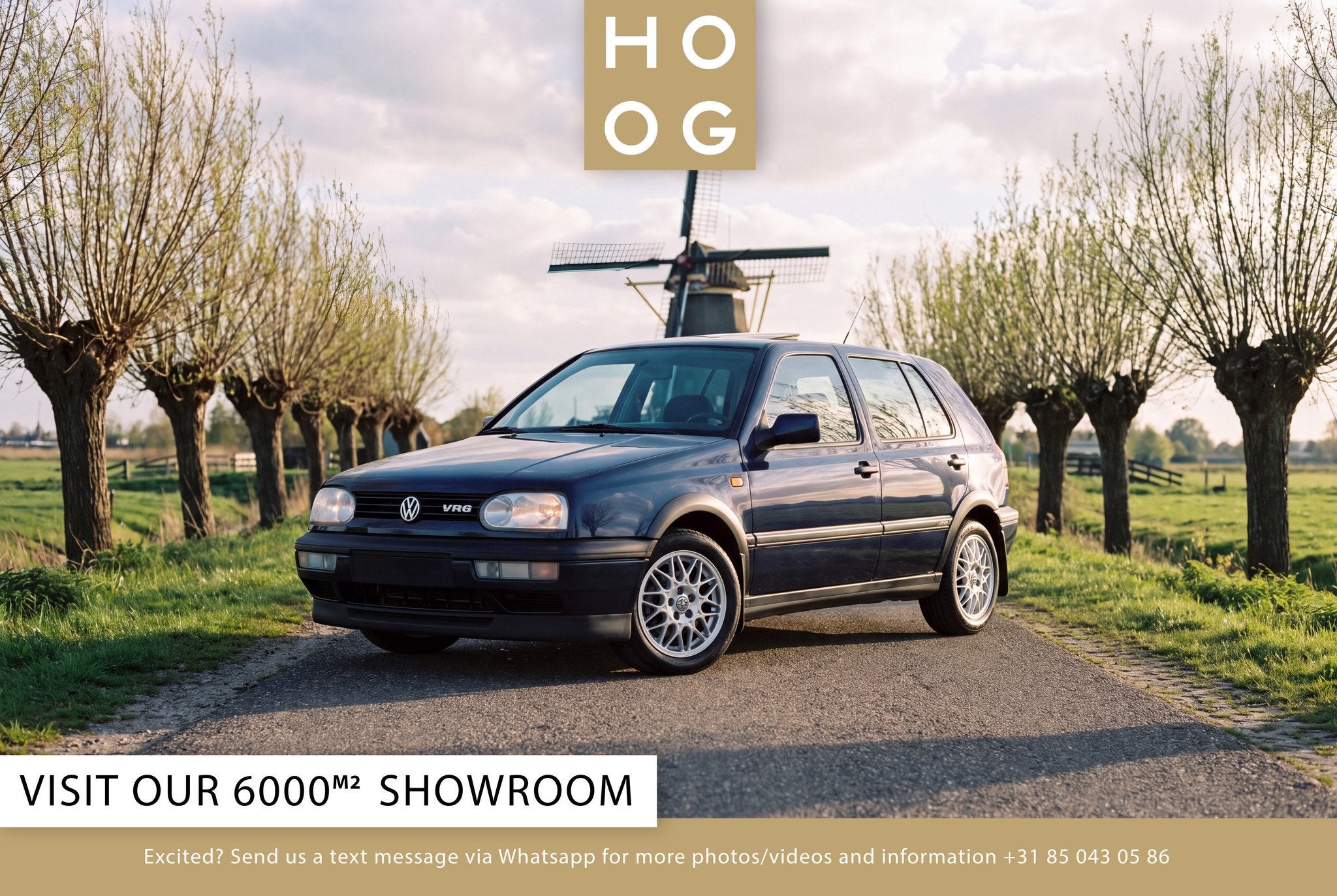 Volkswagen Golf VR6 (bj 1993, automaat), Auto's, Automaat, Stof, Gebruikt, Overige kleuren