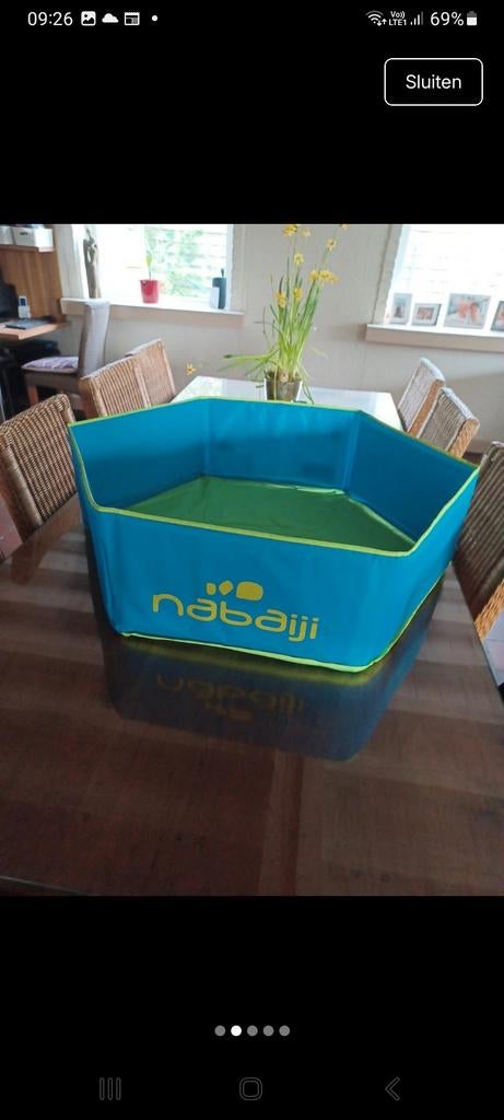 Compact opvouwbaar zwembad  voor baby's of kleine kinderen, Tuin en Terras, Ophalen