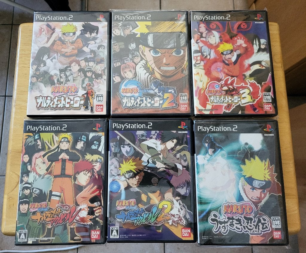 Lot de jeux PS2 japonais (PlayStation 2) – Imports, Ophalen