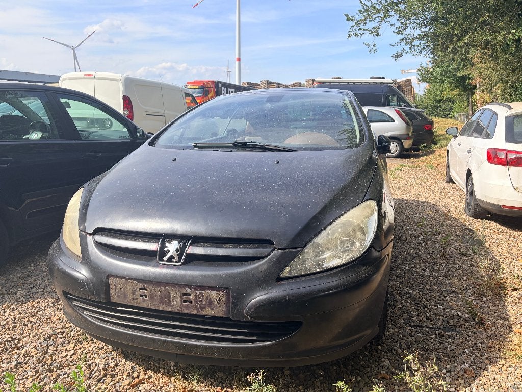 Peugeot Cabrio 1.6 Benzine – Rijdt & schakelt goed – €800, Autos, Cabriolet, Boîte manuelle, Noir, 1587 cm³
