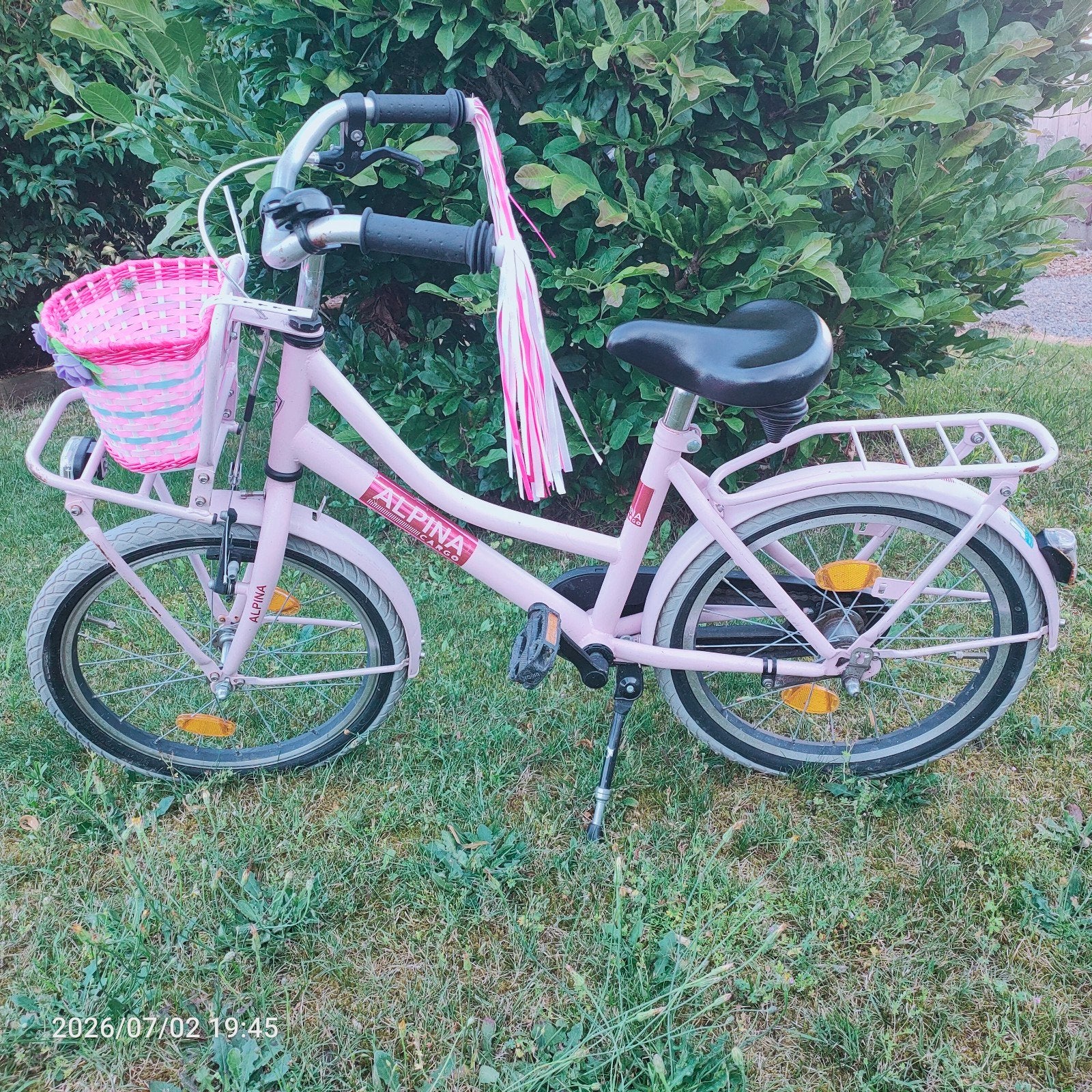 Alpina cargo 18 inch meisje fiets, Fietsen en Brommers, Ophalen