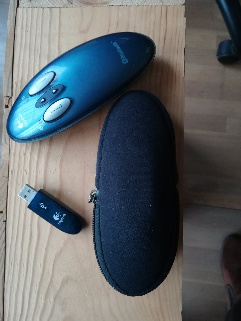Logitech Bluetooth Cordless Presenter, Informatique & Logiciels, Pointeurs de présentation, Enlèvement, Utilisé, Logitech