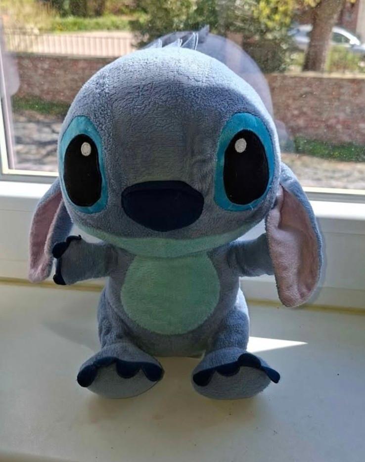 Peluche stitch, Bleu, Disney, Comme neuf, Enlèvement
