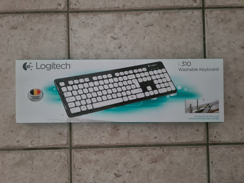 Logitech K310 Washable toetsenbord AZERTY nieuw, Logitech, Ophalen of Verzenden, Bedraad, Nieuw
