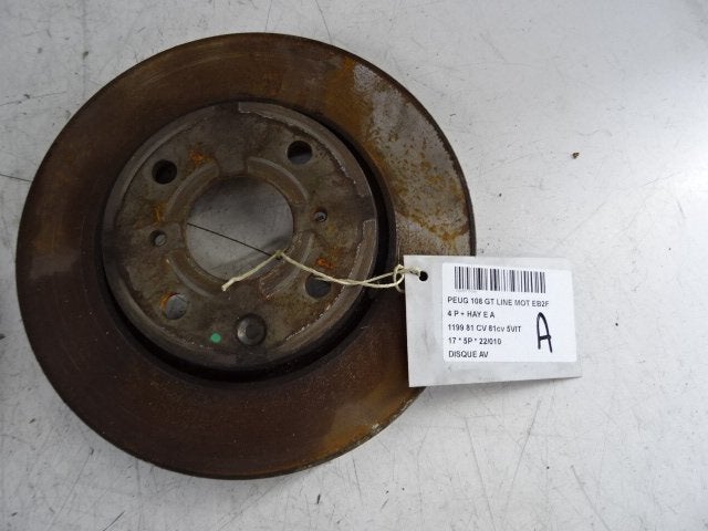 FREIN DISQUE AVANT Peugeot 108 (01-2014/-), Kontakt-peugeot@peugeot.com, Utilisé, Peugeot Deutschland GmbH, Bahnhofsplatz
65423  Rüsselsheim, DE