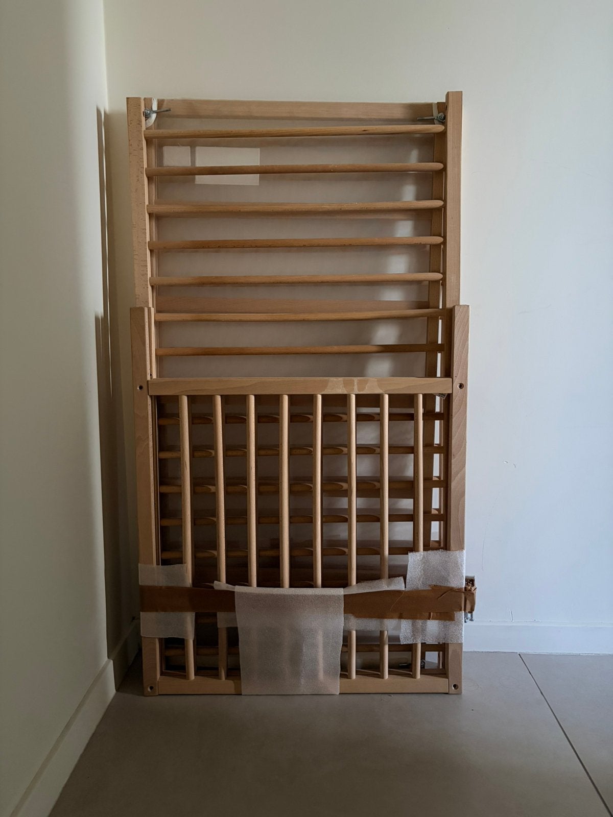 Babybed IKEA SNIGLAR (2 stuks), Kinderen en Baby's, Ophalen, Zo goed als nieuw, Rechthoekig