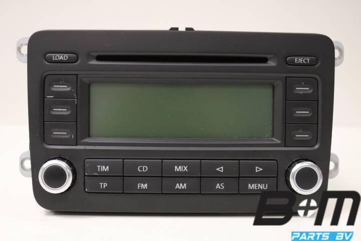 RCD500 radio / 6 CD wisselaar diverse VW 1K0035195B, Gebruikt