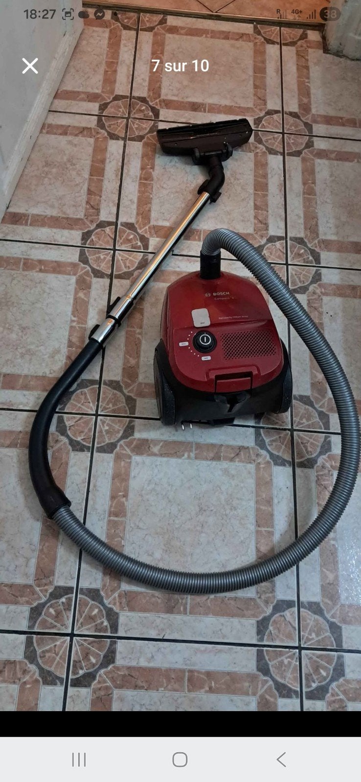 Bosch-stofzuiger werkt prima met tas, Elektronische apparatuur, Stofzuigers, Ophalen, Bosch