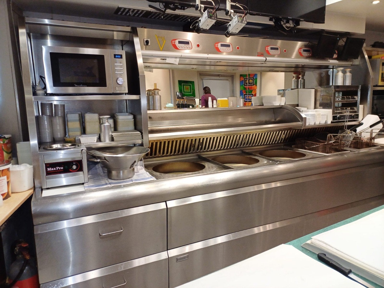 Un mur de cuisson parfait., Articles professionnels, Horeca | Autre, Enlèvement