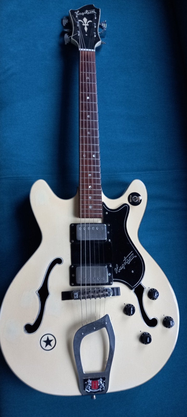 Hagstrom Viking 1978, Ophalen of Verzenden, Gebruikt, Hollow body, Overige merken