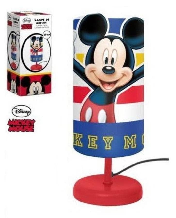 Mickey Mouse Tafellamp - Disney Lamp, Nieuw, Ophalen of Verzenden, Meerkleurig, Disney
