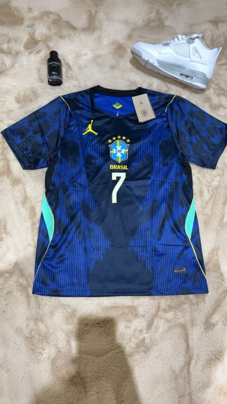 Brazil #7 Vini Jr Shirt, Maat M, Ophalen of Verzenden, Nieuw, Shirt