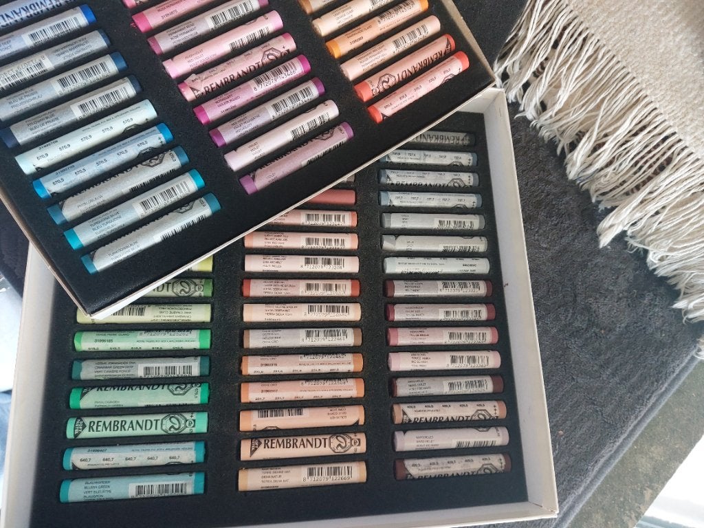 Pastels secs Rembrandt, Enlèvement ou Envoi, Neuf, Autres types