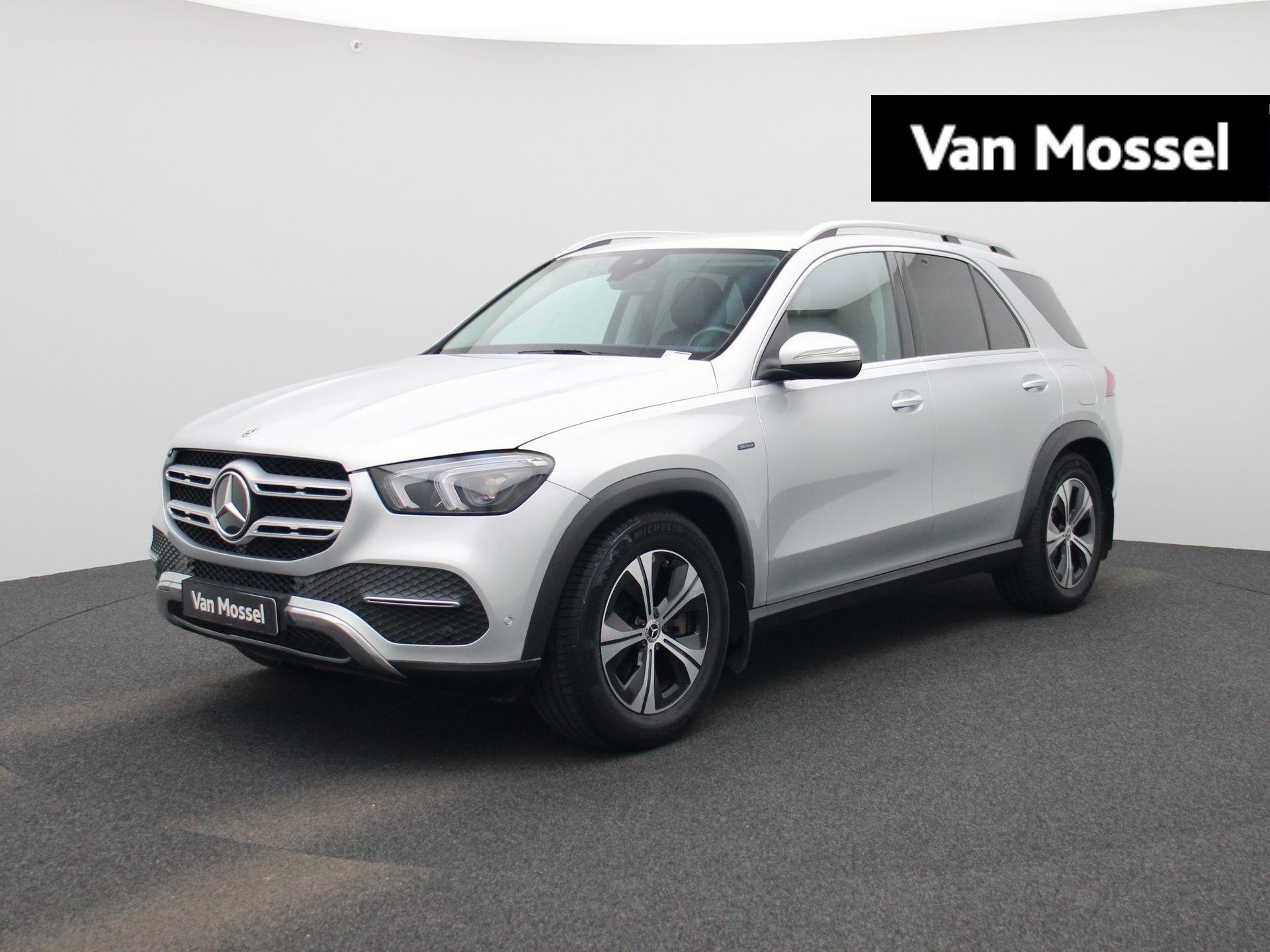 Mercedes-Benz GLE 350 de Business Solution + LEDER + TREKHAA, Auto's, Dealer onderhouden, Stof, Zwart, 4 cilinders