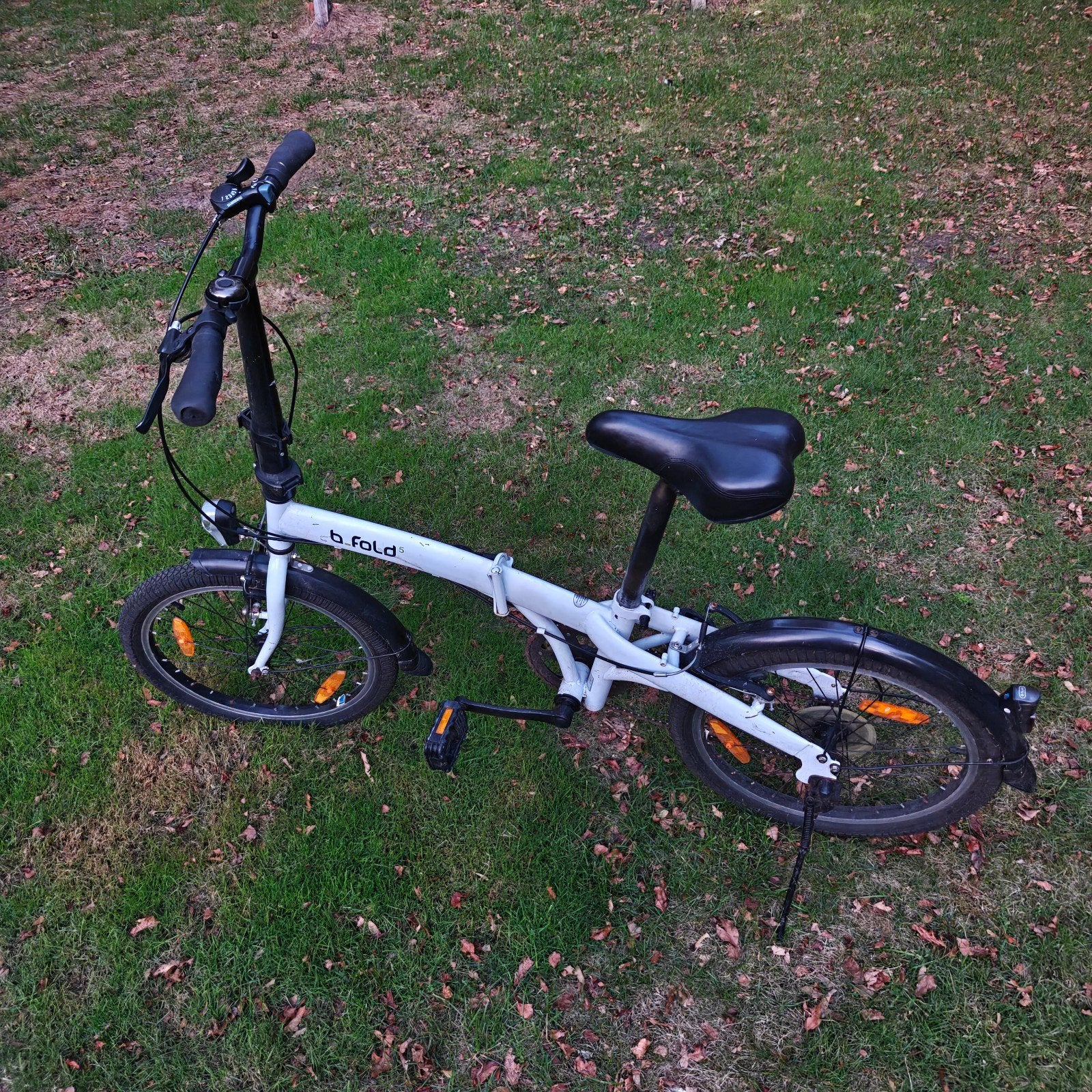 Decathlon B'FOLD 5 plooifiets, Fietsen en Brommers, Fietsen | Vouwfietsen, Ophalen, Versnellingen