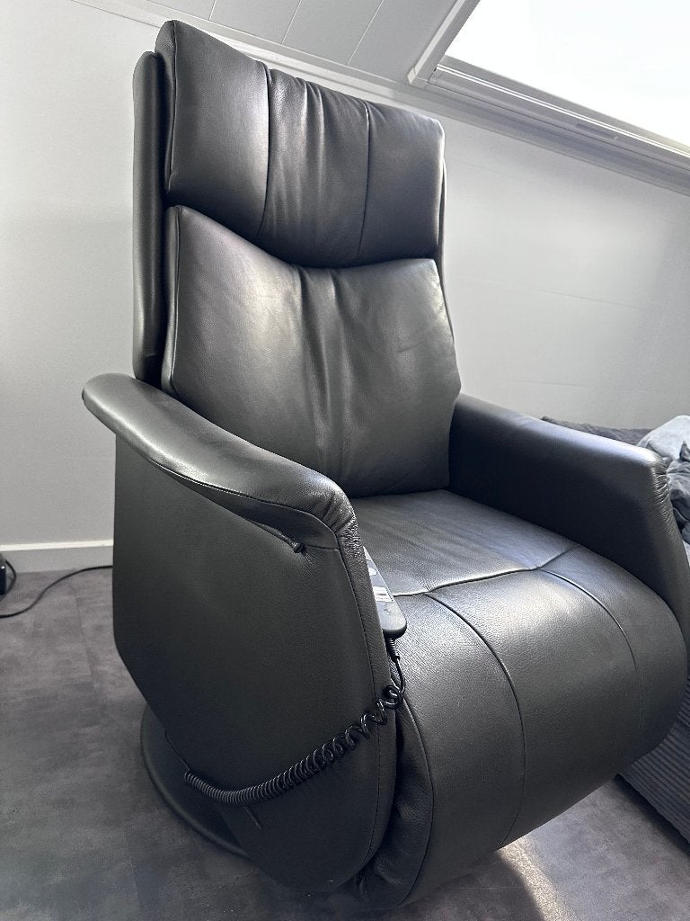 Elektrische relaxzetel, 75 à 100 cm, Comme neuf, Enlèvement, Cuir