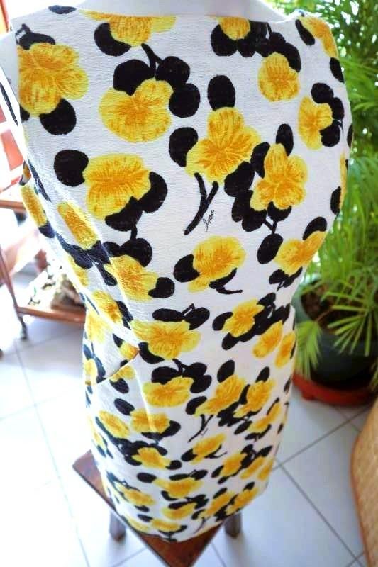 zonnige bloemen jurk, Kleding | Dames, Milly New York, Geel, Ophalen of Verzenden, Maat 36 (S)