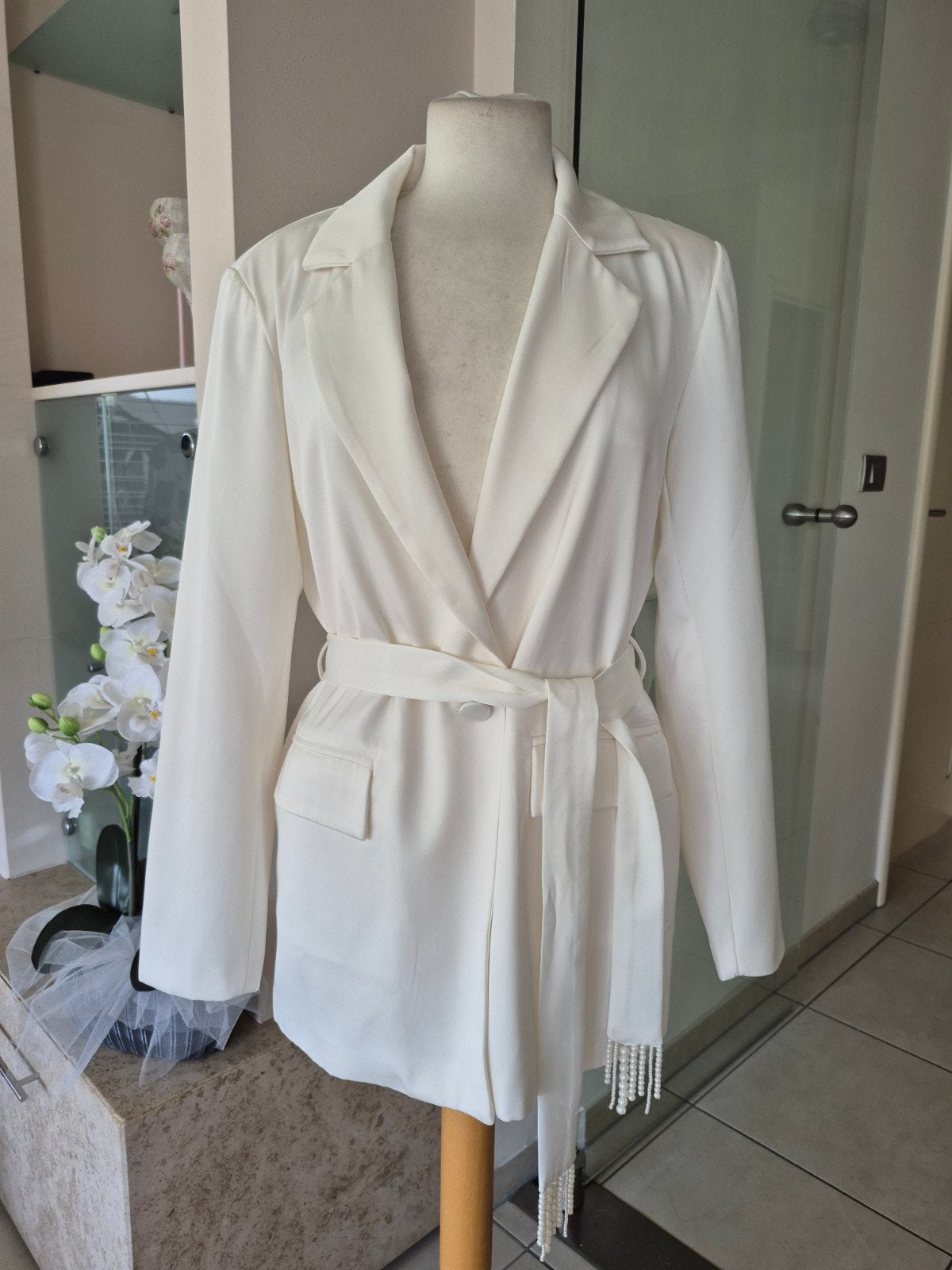 ELLY WHITE damesblazer, Kleding | Dames, Jasjes, Kostuums en Pakken, Ophalen of Verzenden