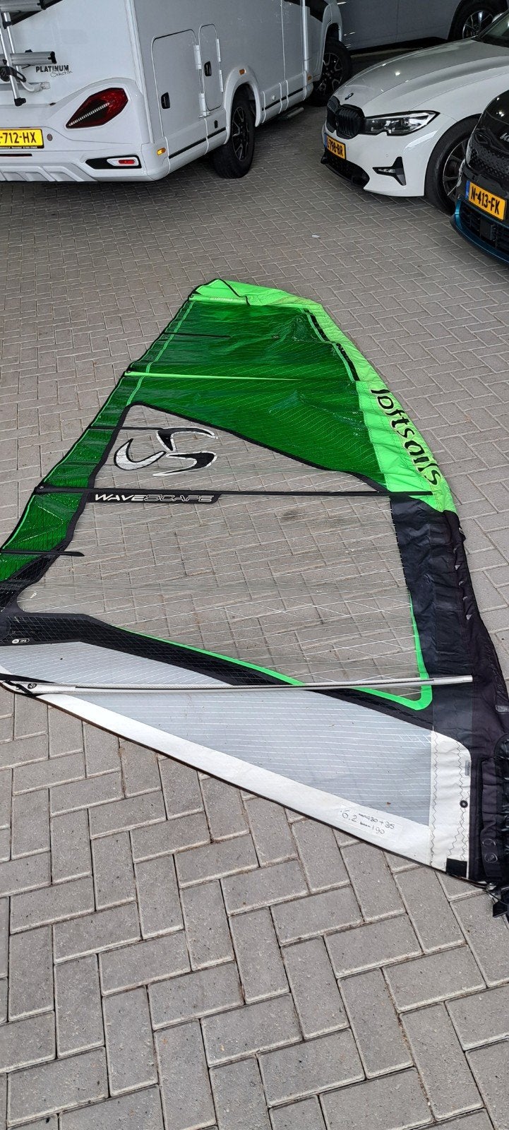 loftsails en veel ander materiaal zeilen gieken etc, Watersport en Boten, 5 tot 6.5 m², Minder dan 250 cm, Mast, Ophalen of Verzenden