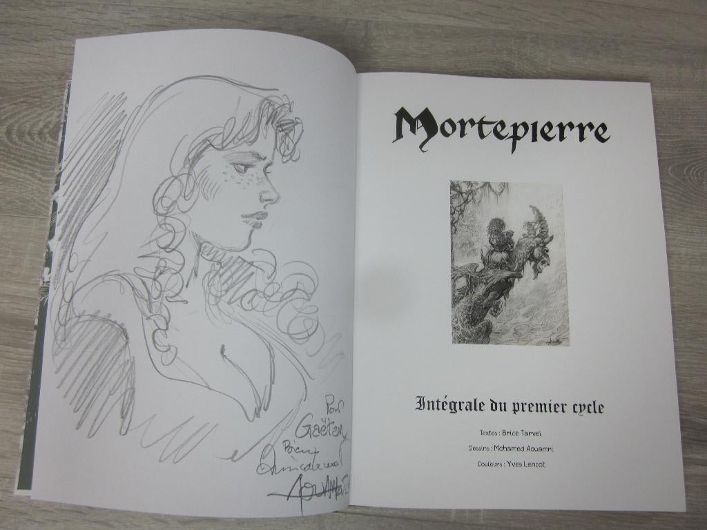 Bd tirage Mortepierre + dédicace Mohamed Aouamri 90 euros, Enlèvement ou Envoi, Neuf