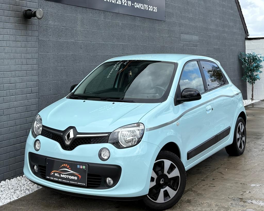 RENAULT TWINGO 1.0i ESSENCE 2019 EURO 6C 165 000KM CARPASS, Euro 6, Entreprise, Boîte manuelle, Noir