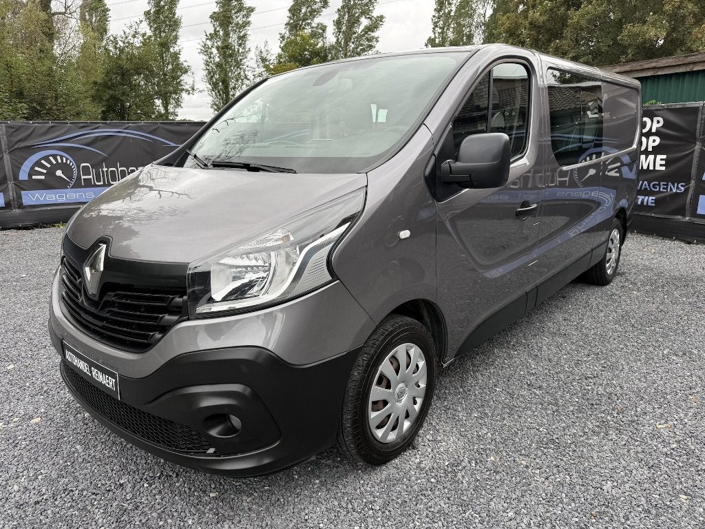 Renault Trafic 1.6DCi, 2019, 90.000km, Ac, Dubbel Cab, 6 pl, https://public.car-pass.be/vhr/c3f9360c-7b23-4806-9e80-96c11f9753b3