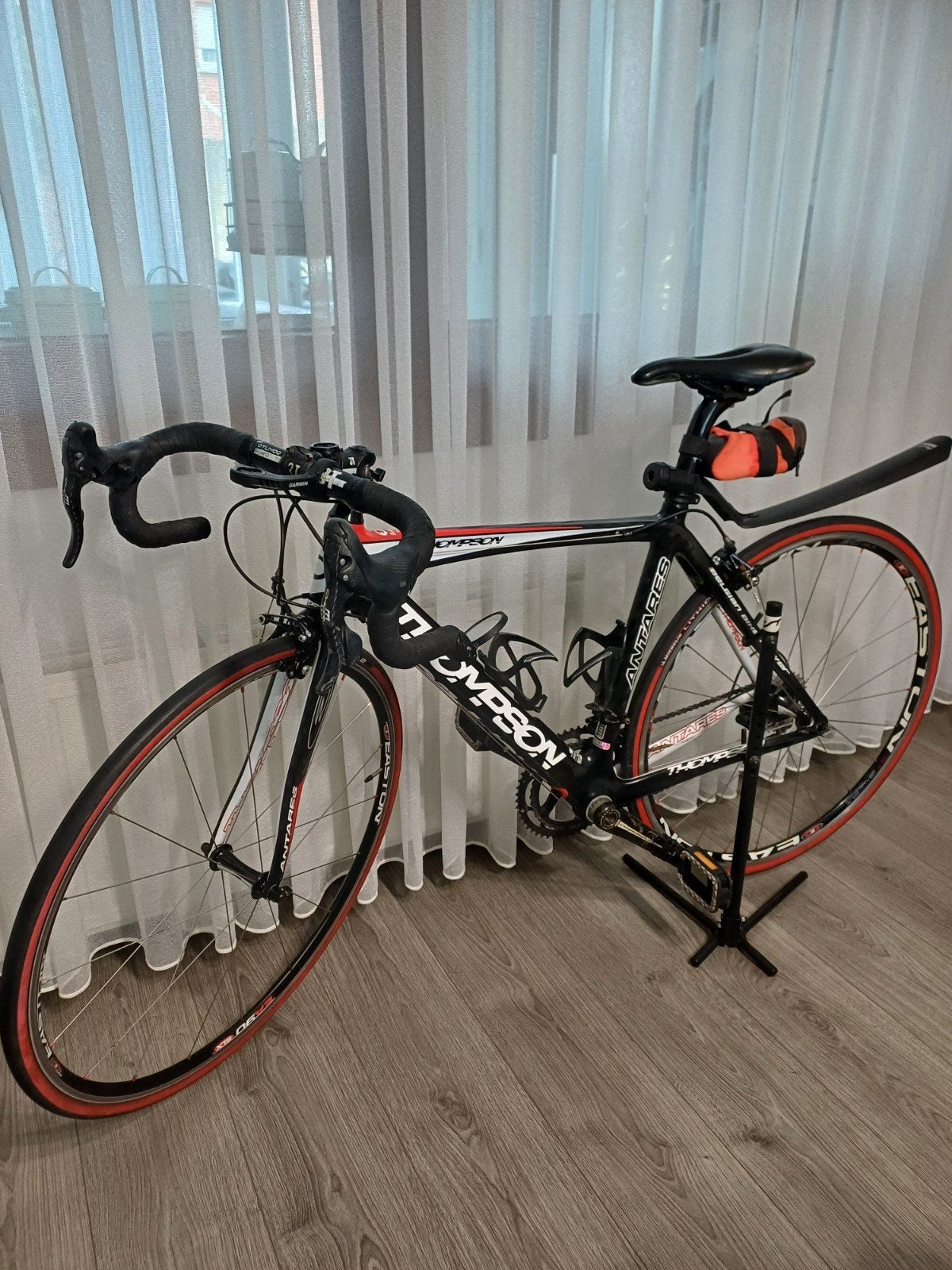Mooie Carbon Racefiets Thompson Antares, Fietsen en Brommers, 28 inch, Carbon, Velgrem, 49 tot 53 cm