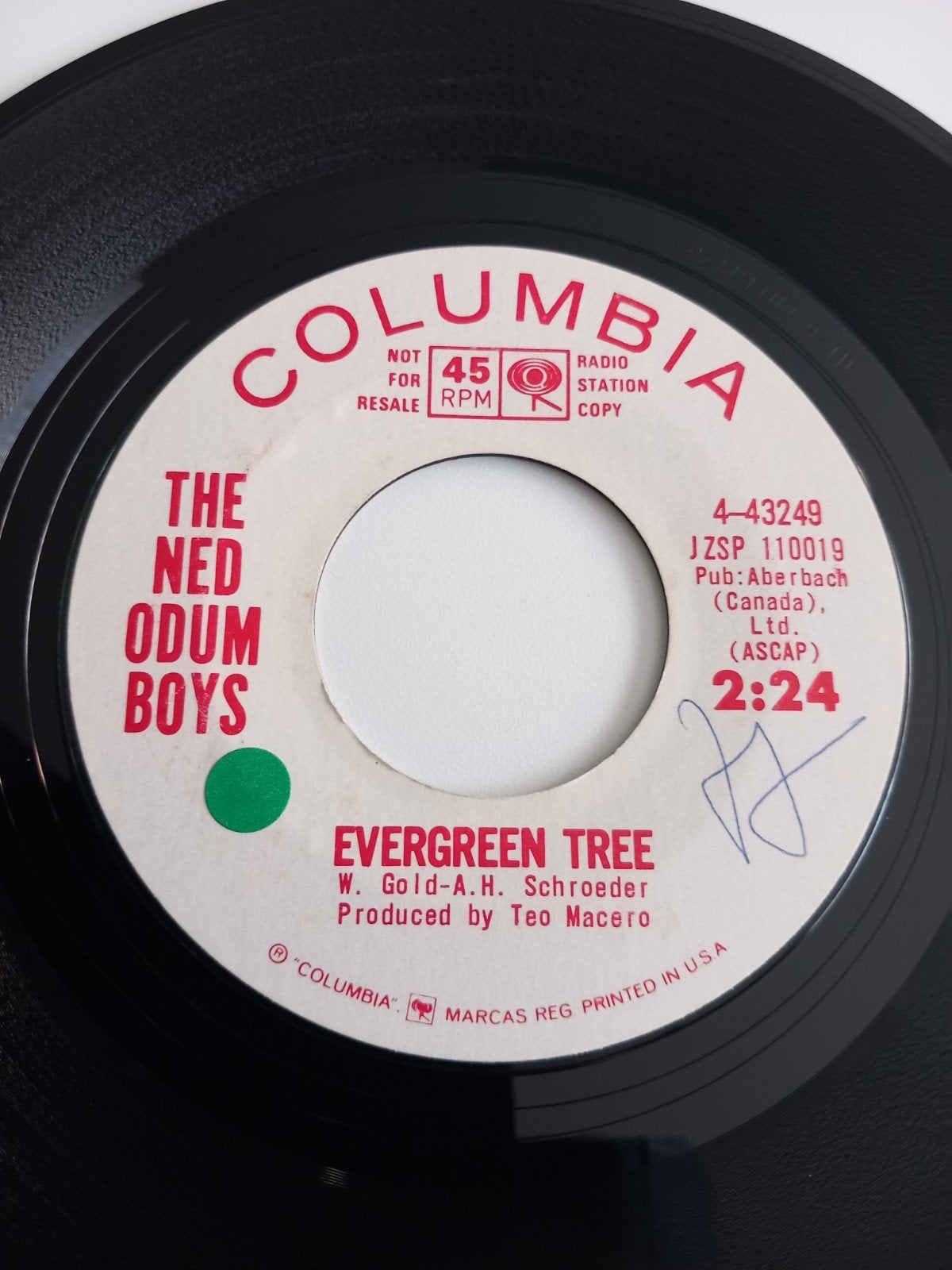 THE NED ODUM BOYS. 60S OLDIES USA 45T