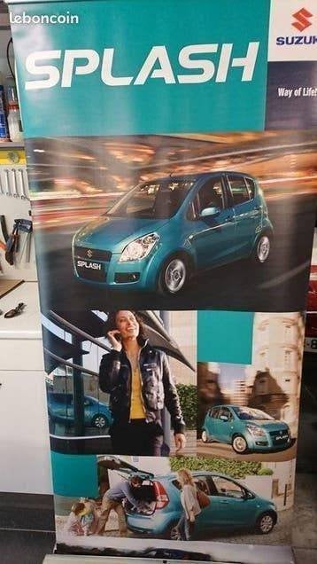stand publicitaire rollup SUZUKI, Envoi