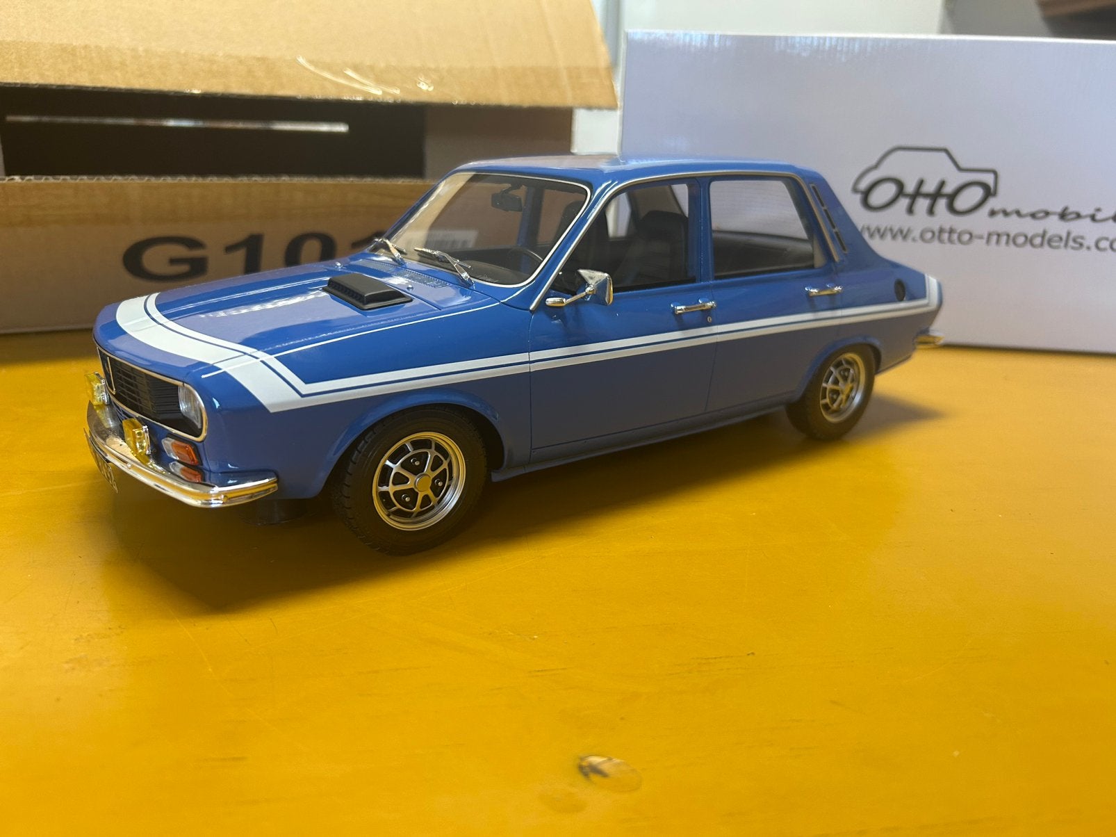 Renault 12 gordini, Ophalen, Zo goed als nieuw