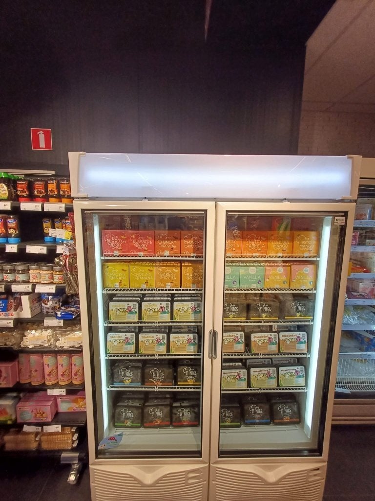 Framec Diepvrieskast, 160 cm of meer, Zo goed als nieuw, Vrijstaand, 90 cm of meer