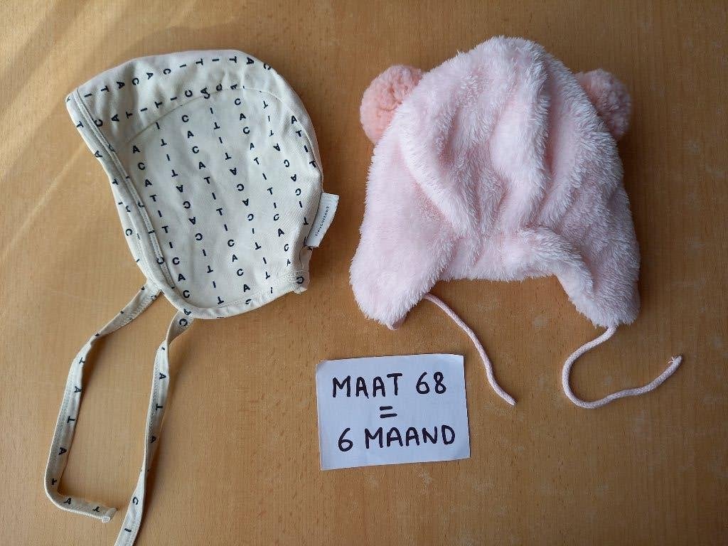 Muts maat 68, Jongetje of Meisje, Ophalen of Verzenden, Zo goed als nieuw, Maat 68