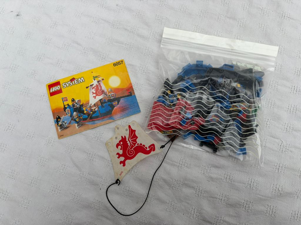 Lego 6057 sea serpent, Ophalen of Verzenden, Zo goed als nieuw, Compleet, Lego