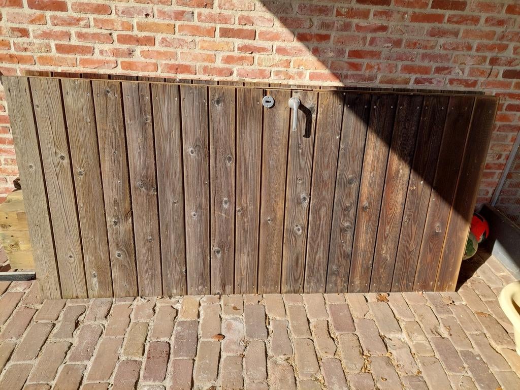 2 houten deuren 1m x 2.06 m, Enlèvement