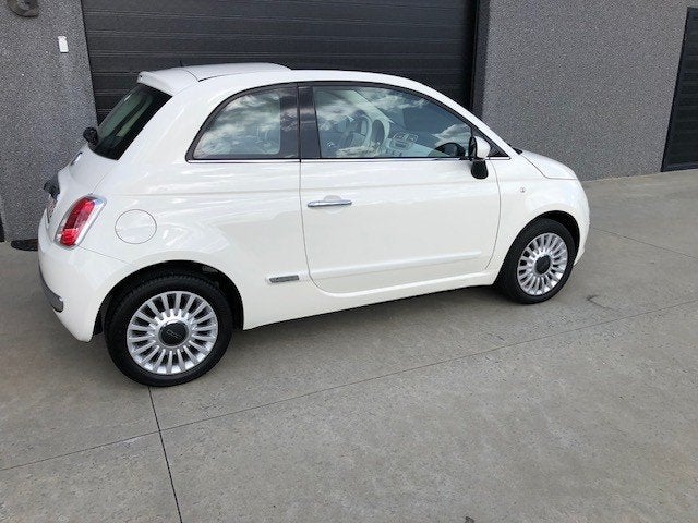 Fiat 500 Bianco, Auto's, Voorwielaandrijving, Stof, Wit, Handgeschakeld