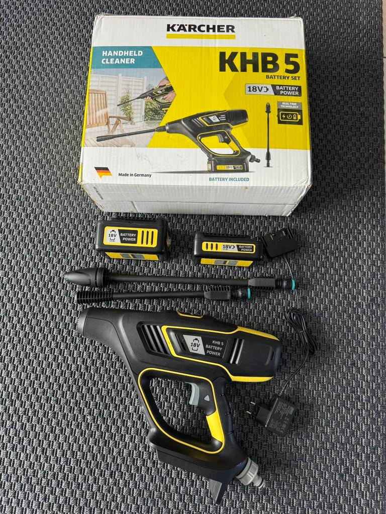 Karcher khb5 draadloos, Ophalen