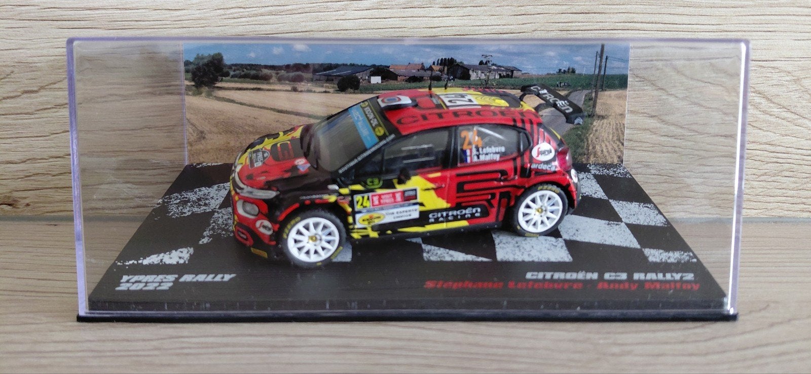 Citroën C3 Rally2 Stéphane Lefebvre, Rallye Ardeca Ypres 202, Enlèvement ou Envoi, Neuf, Voiture