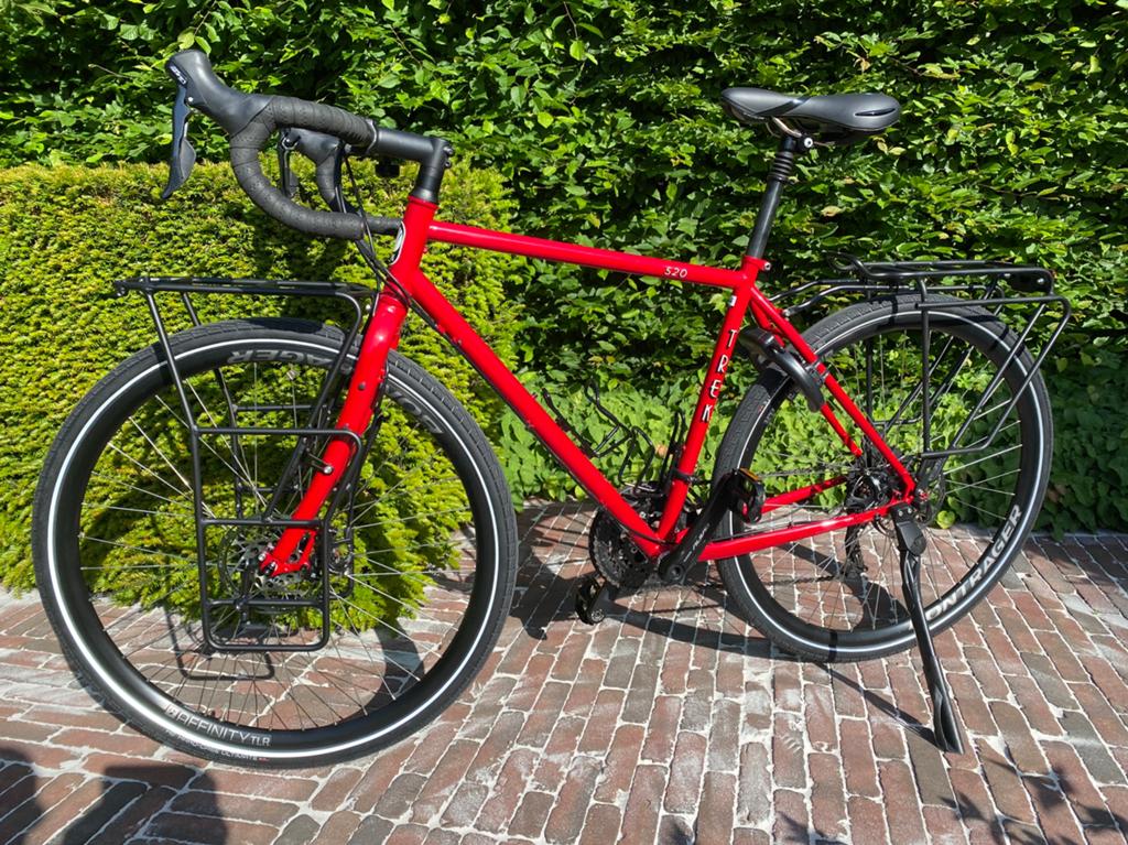 Trek 520 Disc – stalen trekkingfiets - Zeer Goede Staat, Ophalen, Zo goed als nieuw, Staal