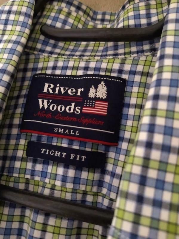 Herenhemd van river woods, Vêtements | Hommes, Chemises, Comme neuf, Tour de cou 38 (S) ou plus petit, Envoi