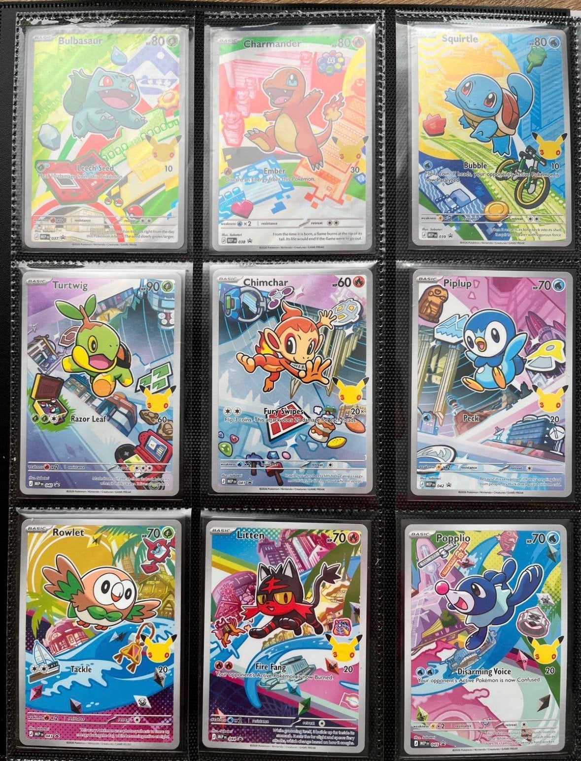 Complete First Partner set Pokémon series 1 - ENG, Ophalen of Verzenden, Nieuw, Meerdere kaarten, Foil