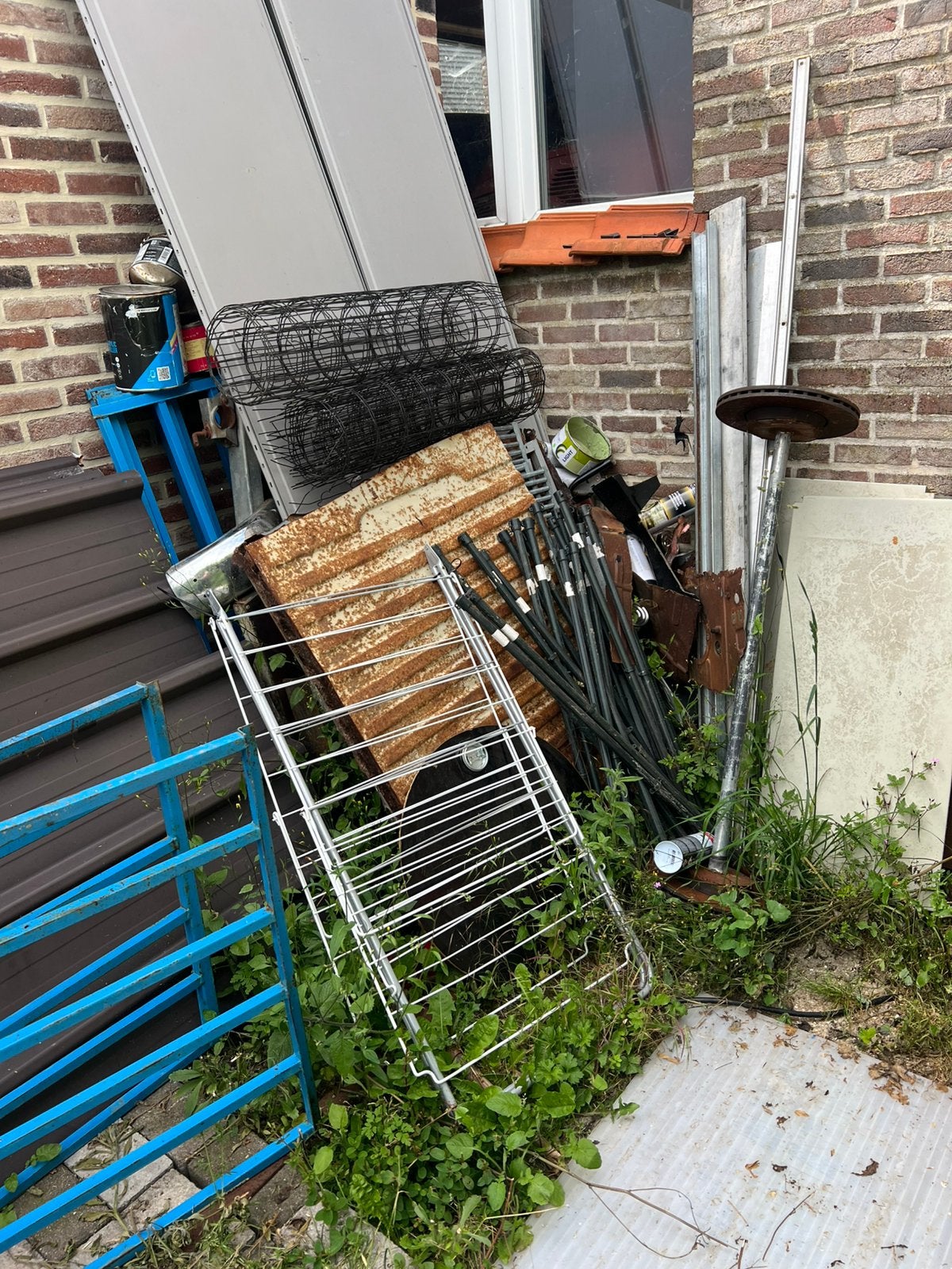 Oud ijzer, Ophalen, Gebruikt, Overige metalen