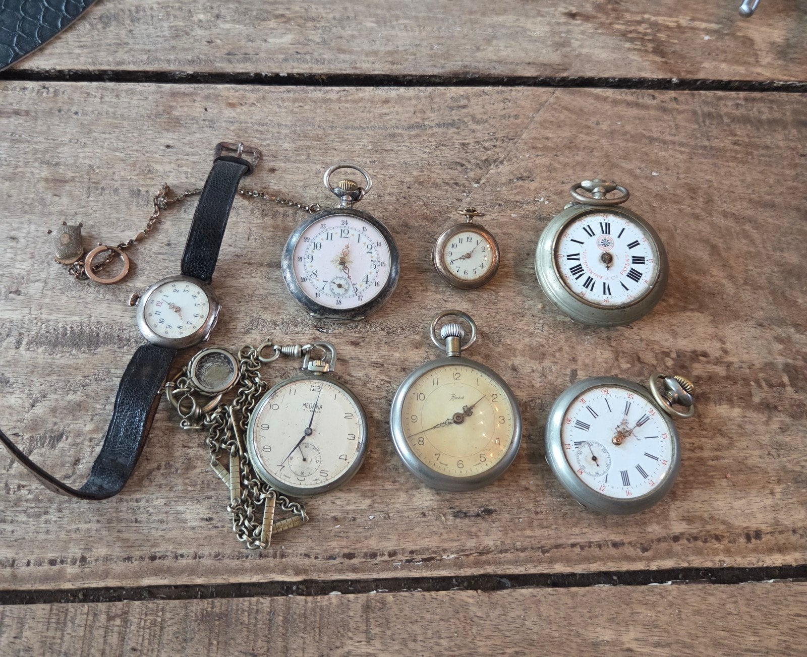 Montre à gousset, Enlèvement