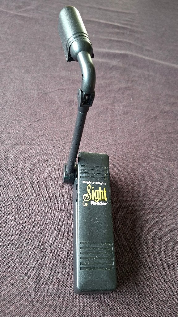 lampe de score, lampe de pupitre à piles, lampe de livre, Musique & Instruments, Enlèvement ou Envoi, Comme neuf