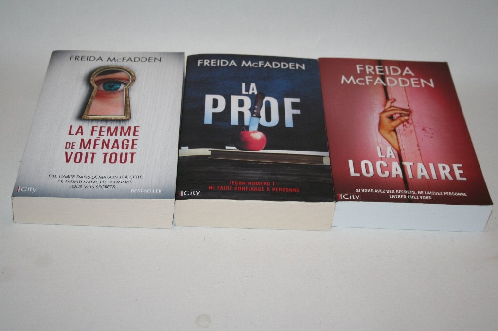 3 Romans Freida McFadden grand format en super bon état, Enlèvement ou Envoi, Comme neuf, Freida McFadden., Belgique