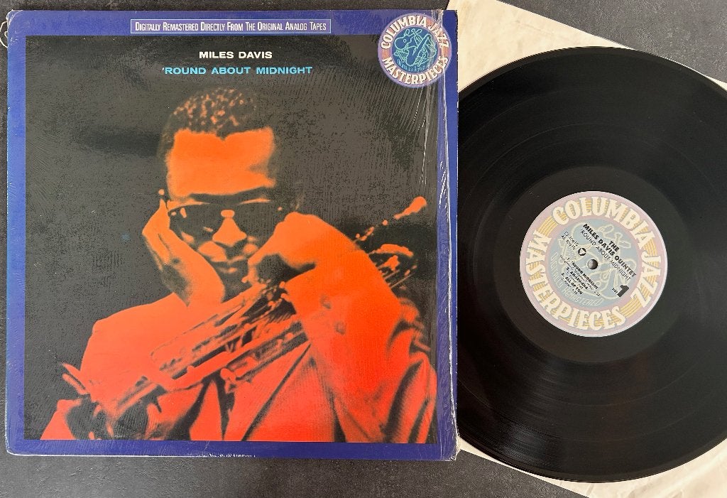 MILES DAVIS - 'Round about midnight ( LP; NMINT ), Comme neuf, Jazz, LP, 12 pouces