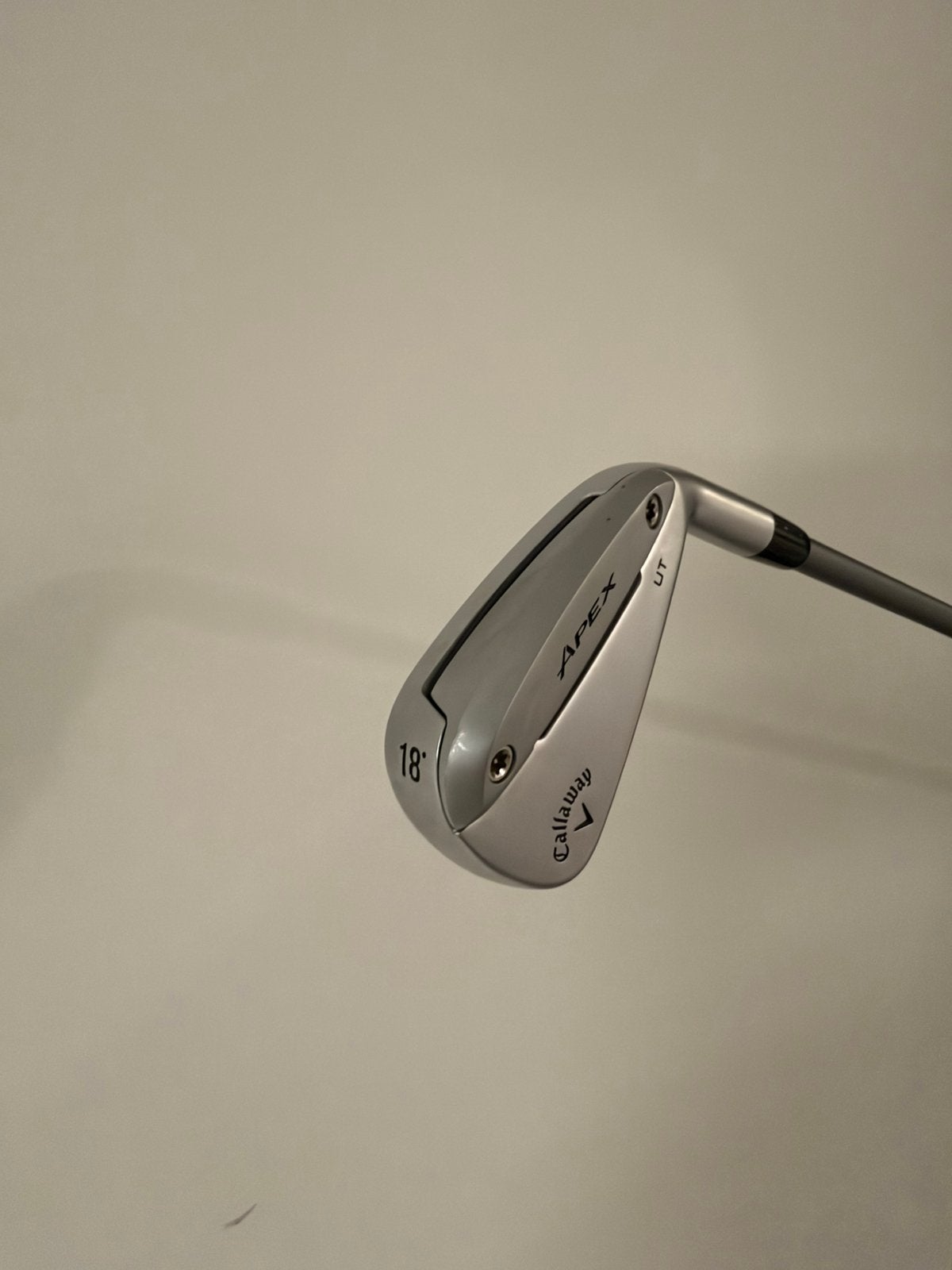 Fer à repasser Callaway Apex UT 18 — Project X Denali 6.0, Sports & Fitness, Enlèvement, Comme neuf, Club, Callaway