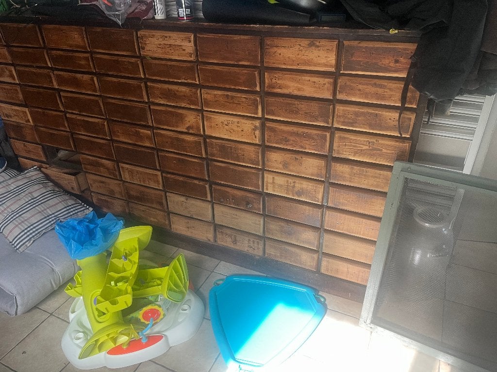 kast, Ophalen, Gebruikt
